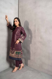Nishat Sunehray Din Embroidered Khaddar Unstitched 2Pc Suit - 42303292