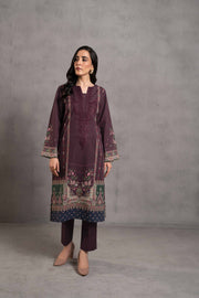 Nishat Sunehray Din Embroidered Khaddar Unstitched 2Pc Suit - 42303292