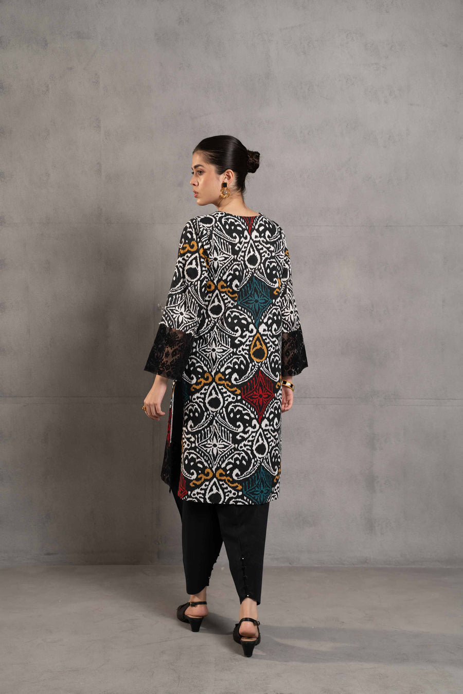 Nishat Sunehray Din Embroidered Khaddar Unstitched 2Pc Suit - 42303293