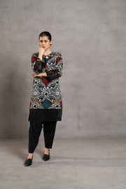 Nishat Sunehray Din Embroidered Khaddar Unstitched 2Pc Suit - 42303293