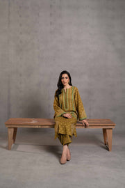 Nishat Sunehray Din Embroidered Khaddar Unstitched 2Pc Suit - 42303295