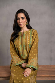 Nishat Sunehray Din Embroidered Khaddar Unstitched 2Pc Suit - 42303295