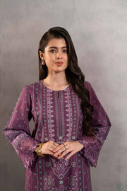 Nishat Sunehray Din Embroidered Khaddar Unstitched 2Pc Suit - 42303296