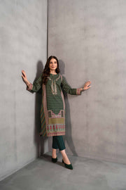 Nishat Sunehray Din Printed Khaddar Unstitched 2Pc Suit - 42303303