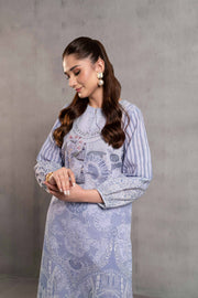 Nishat Sunehray Din Printed Khaddar Unstitched 2Pc Suit - 42303304