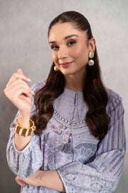 Nishat Sunehray Din Printed Khaddar Unstitched 2Pc Suit - 42303304