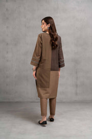 Nishat Sunehray Din Printed Khaddar Unstitched 2Pc Suit - 42303307