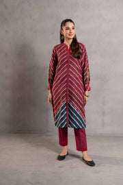 Nishat Sunehray Din Printed Khaddar Unstitched 2Pc Suit - 42303308