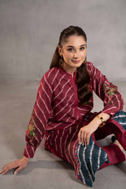 Nishat Sunehray Din Printed Khaddar Unstitched 2Pc Suit - 42303308