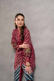 Nishat Sunehray Din Printed Khaddar Unstitched 2Pc Suit - 42303308