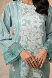 Nishat With You Unstitched Embroidered Khaddar 2Pc Suit - 42303311