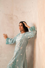 Nishat With You Unstitched Embroidered Khaddar 2Pc Suit - 42303311