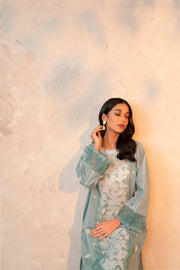 Nishat With You Unstitched Embroidered Khaddar 2Pc Suit - 42303311
