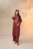 Nishat With You Unstitched Embroidered Khaddar 2Pc Suit - 42303312
