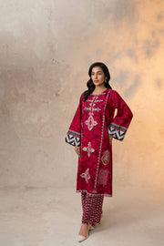 Nishat With You Unstitched Embroidered Khaddar 2Pc Suit - 42303314