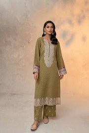 Nishat With You Unstitched Embroidered Khaddar 2Pc Suit - 42303315