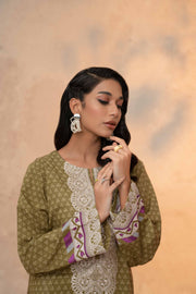 Nishat With You Unstitched Embroidered Khaddar 2Pc Suit - 42303315