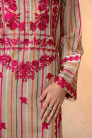 Nishat With You Unstitched Embroidered Khaddar 2Pc Suit - 42303316
