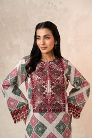 Nishat With You Unstitched Embroidered Khaddar 2Pc Suit - 42303318