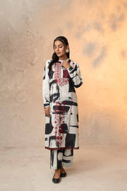 Nishat With You Unstitched Embroidered Khaddar 2Pc Suit - 42303320