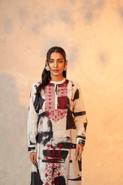 Nishat With You Unstitched Embroidered Khaddar 2Pc Suit - 42303320