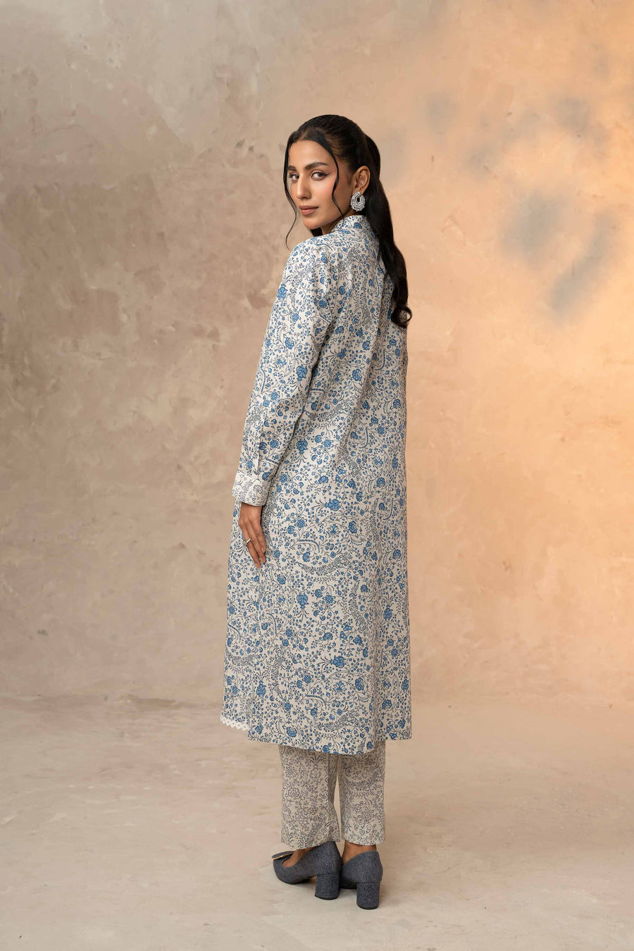 Nishat With You Unstitched Printed Khaddar 2Pc Suit - 42303321