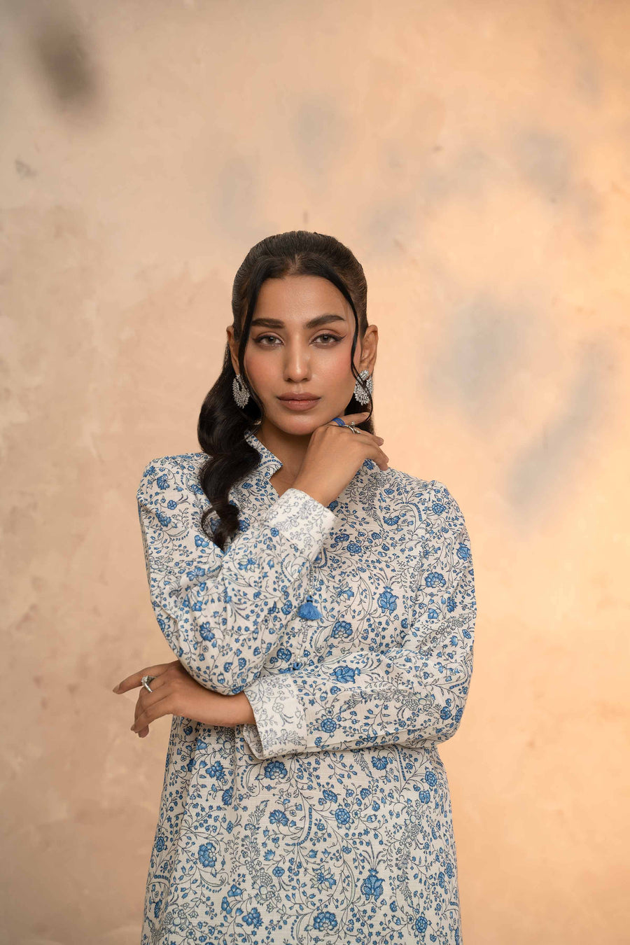 Nishat With You Unstitched Printed Khaddar 2Pc Suit - 42303321