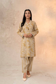 Nishat With You Unstitched Printed Khaddar 2Pc Suit - 42303322