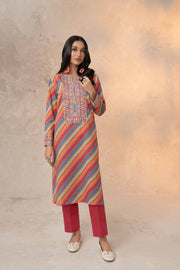 Nishat With You Unstitched Printed Khaddar 2Pc Suit - 42303323