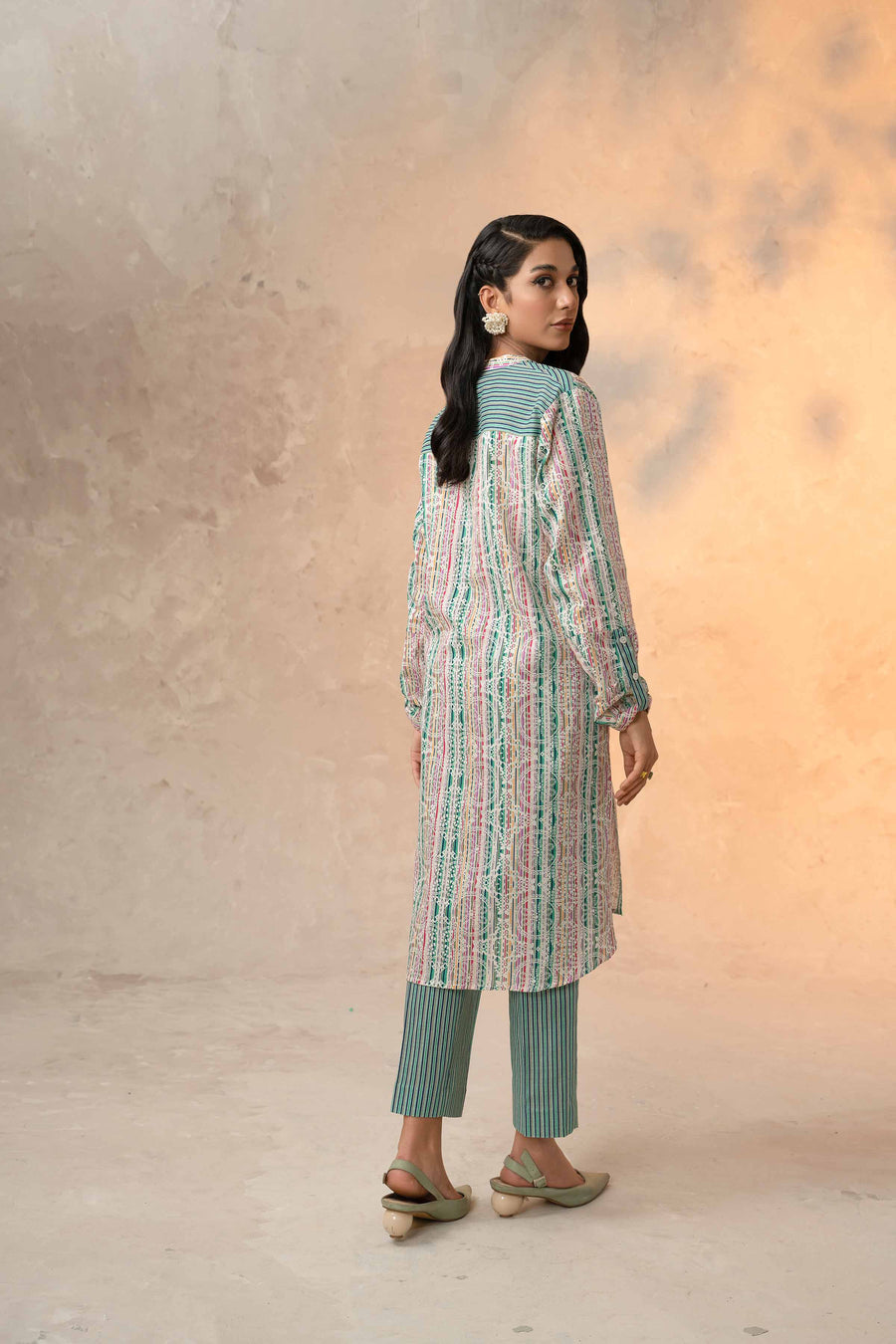 Nishat With You Unstitched Printed Khaddar 2Pc Suit - 42303325