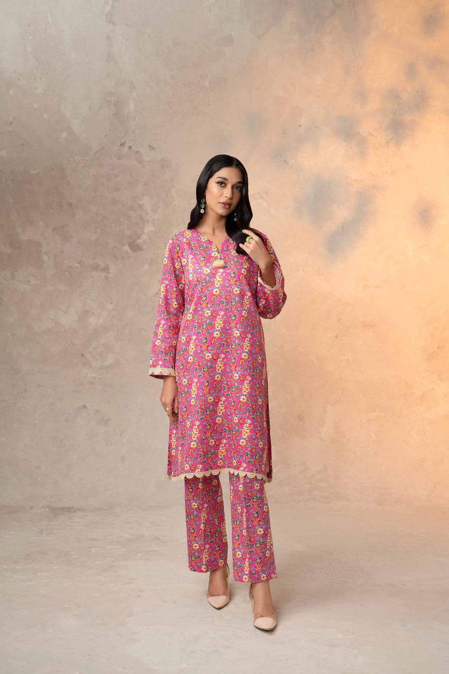 Nishat With You Unstitched Printed Khaddar 2Pc Suit - 42303326
