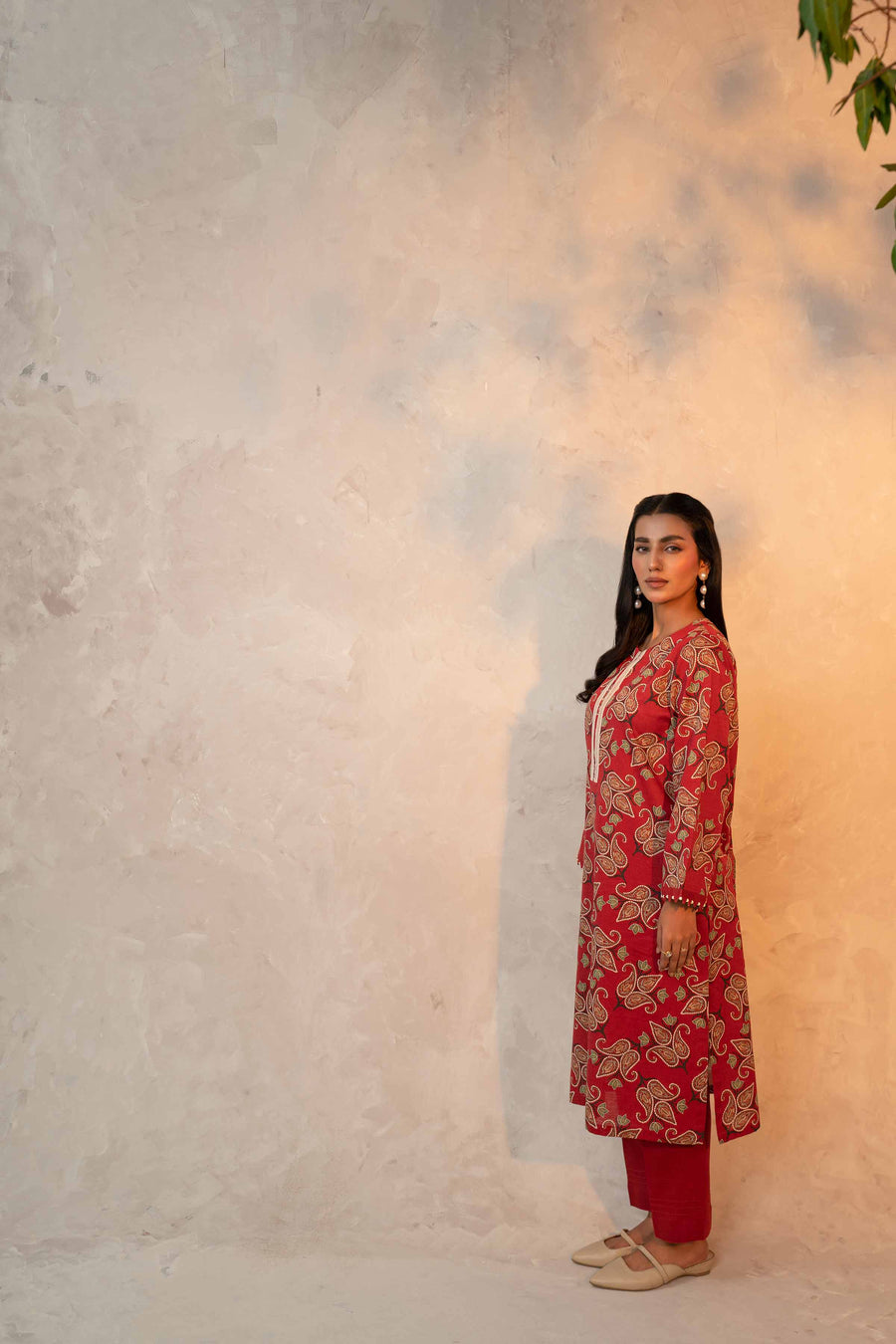 Nishat With You Unstitched Printed Khaddar 2Pc Suit - 42303327
