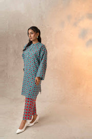 Nishat With You Unstitched Printed Khaddar 2Pc Suit - 42303328