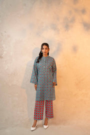 Nishat With You Unstitched Printed Khaddar 2Pc Suit - 42303328