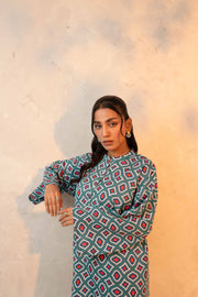 Nishat With You Unstitched Printed Khaddar 2Pc Suit - 42303328