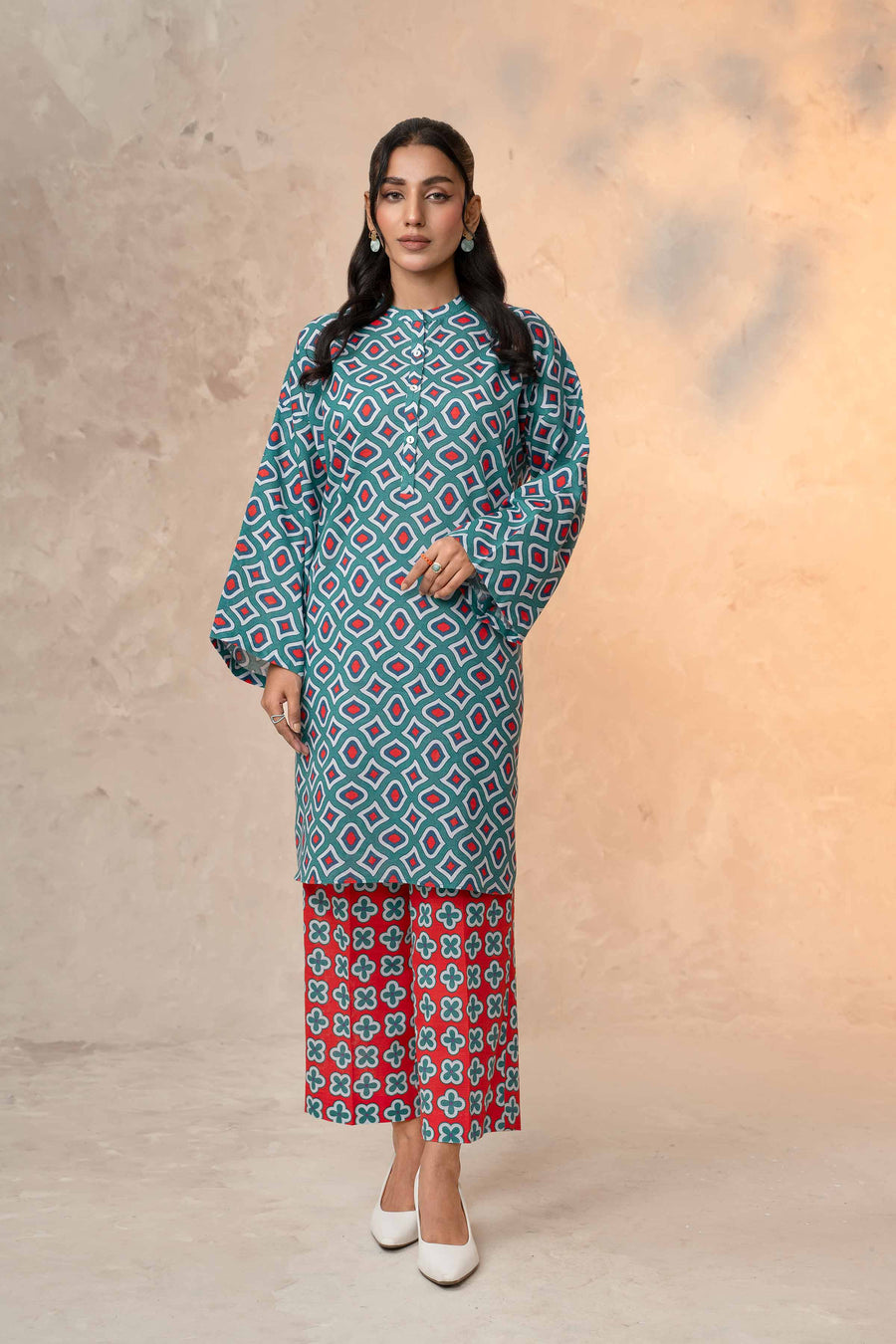 Nishat With You Unstitched Printed Khaddar 2Pc Suit - 42303328