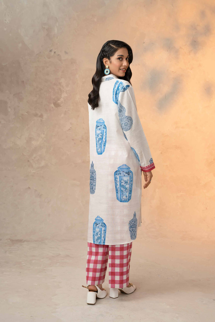 Nishat With You Unstitched Printed Khaddar 2Pc Suit - 42303329
