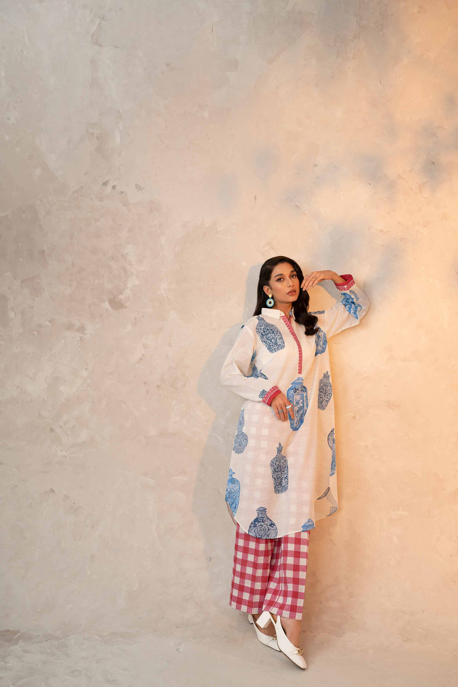 Nishat With You Unstitched Printed Khaddar 2Pc Suit - 42303329