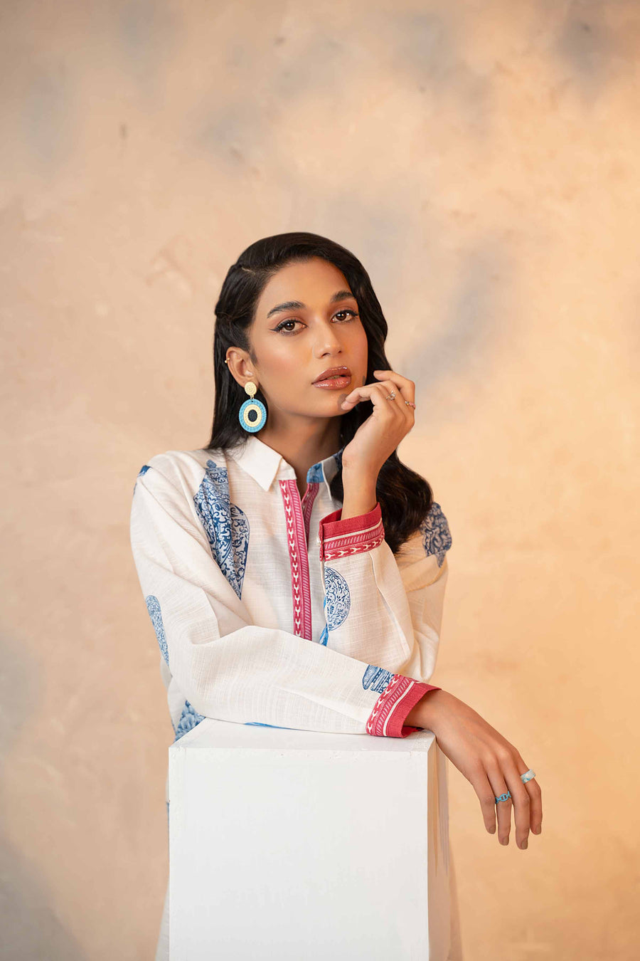 Nishat With You Unstitched Printed Khaddar 2Pc Suit - 42303329