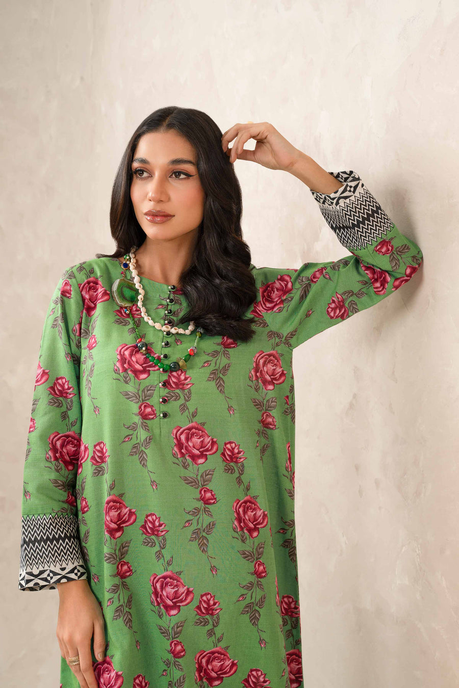 Nishat With You Unstitched Printed Khaddar 2Pc Suit - 42303330