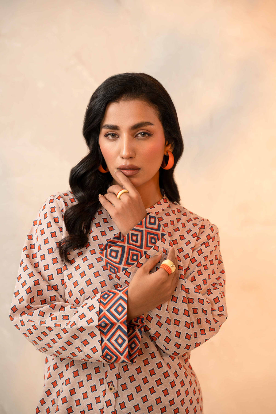 Nishat With You Unstitched Printed Khaddar 2Pc Suit - 42303331