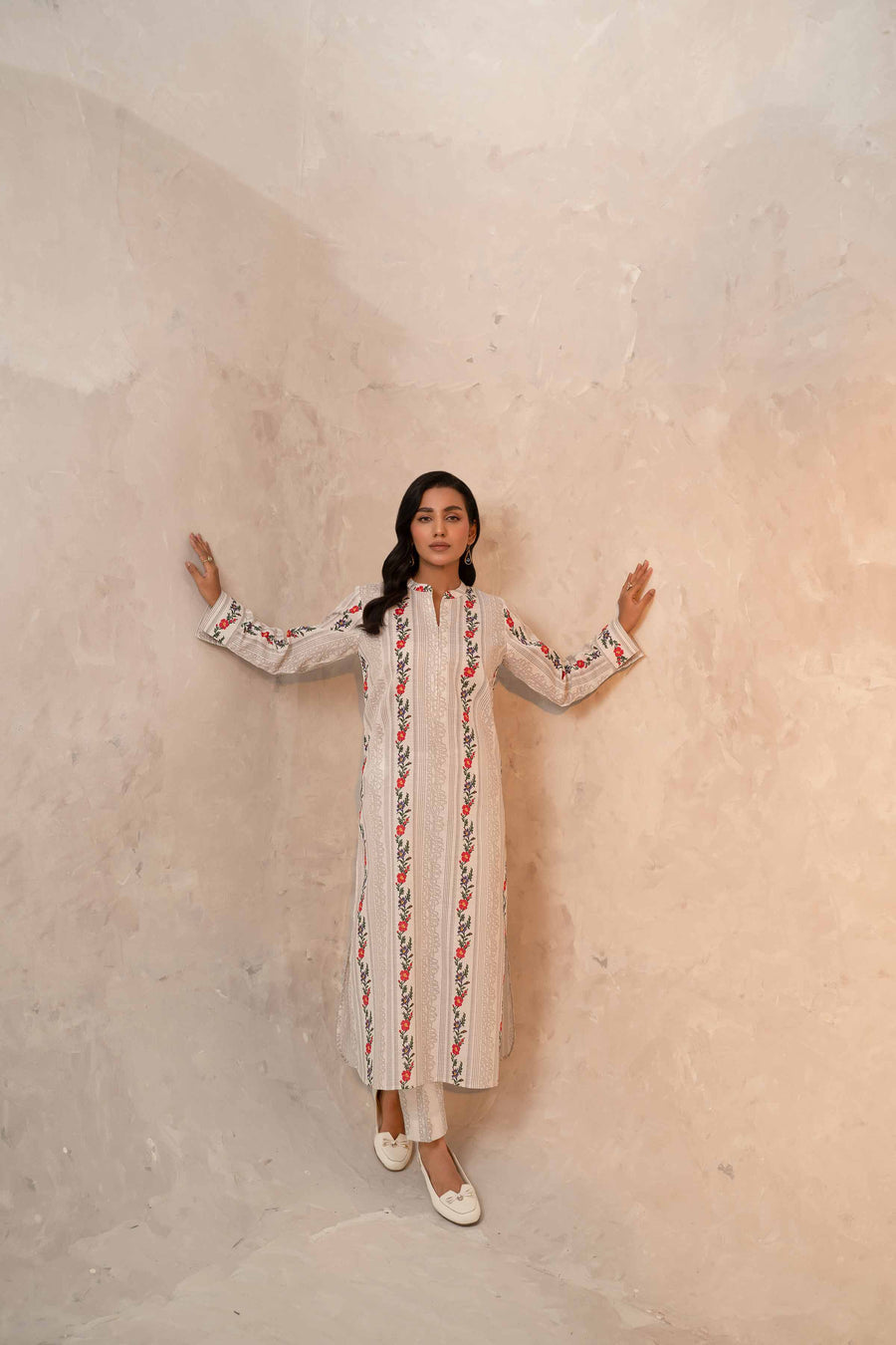 Nishat With You Unstitched Printed Khaddar 2Pc Suit - 42303332
