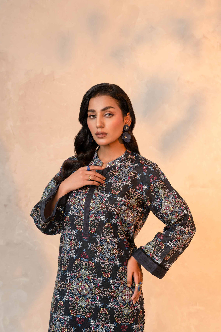 Nishat With You Unstitched Printed Khaddar 2Pc Suit - 42303333