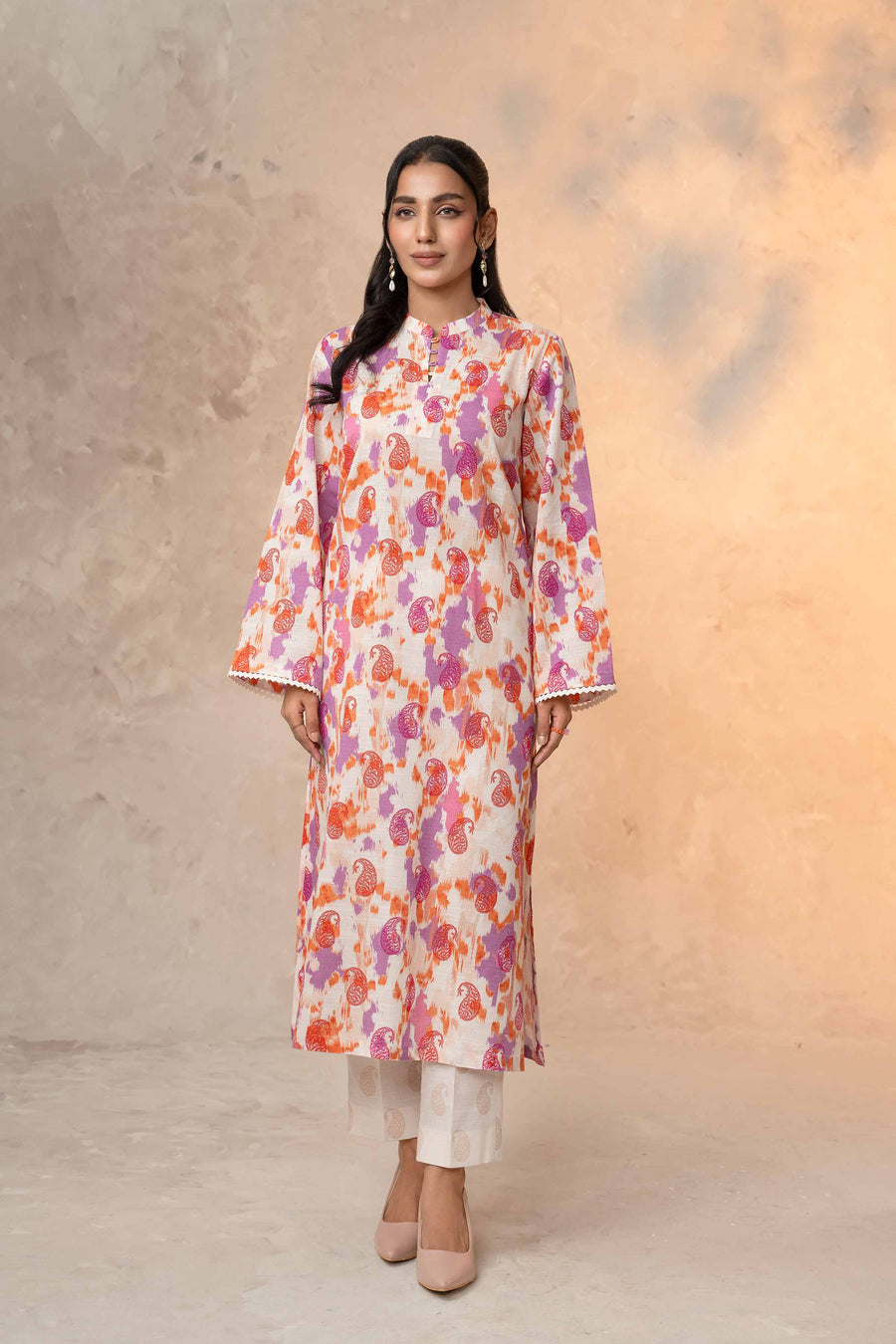 Nishat With You Unstitched Printed Khaddar 2Pc Suit - 42303334