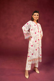 Nishat With You Unstitched Embroidered Linen 2Pc Suit - 42303346