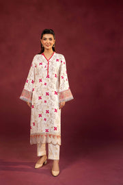 Nishat With You Unstitched Embroidered Linen 2Pc Suit - 42303346
