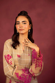 Nishat With You Unstitched Embroidered Linen 2Pc Suit - 42303351