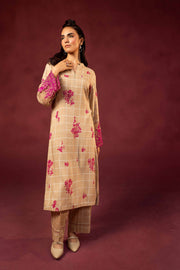 Nishat With You Unstitched Embroidered Linen 2Pc Suit - 42303351