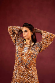 Nishat With You Unstitched Embroidered Linen 2Pc Suit - 42303353