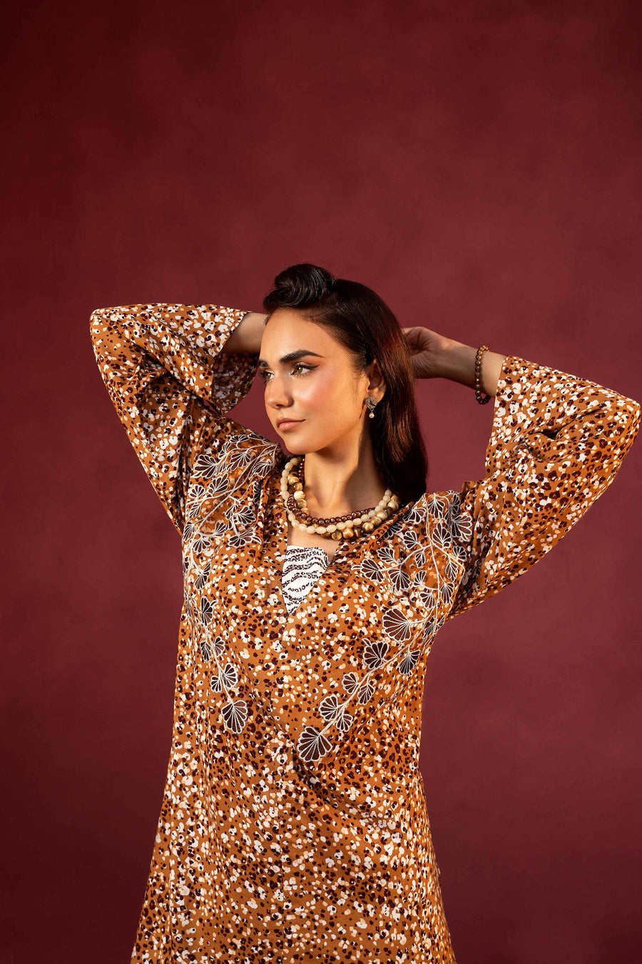 Nishat With You Unstitched Embroidered Linen 2Pc Suit - 42303353